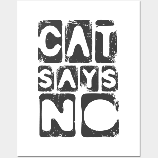 Cat lover humor slogan Posters and Art